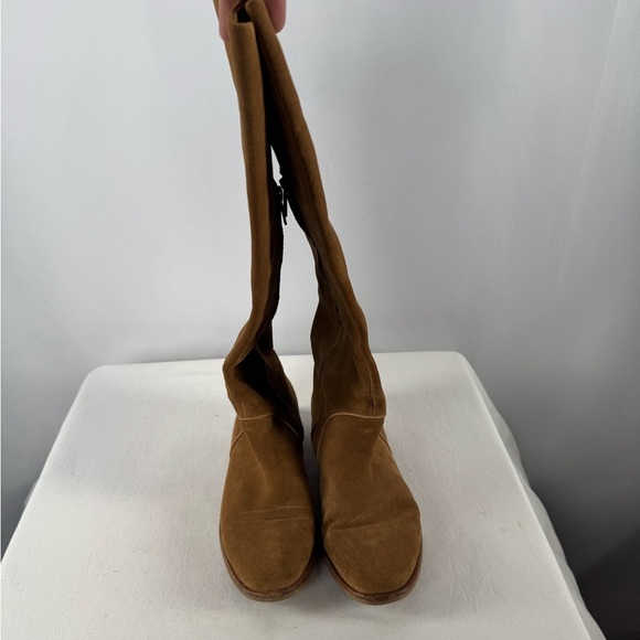 Ugg Daley Knee High Equestrian Riding Suede Boots in Brown Size 8 - Picture 7 of 10